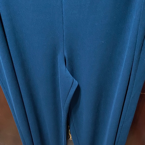 Max Studio vintage plus size 2X teal wide leg Women's Pants - Picture 8 of 15